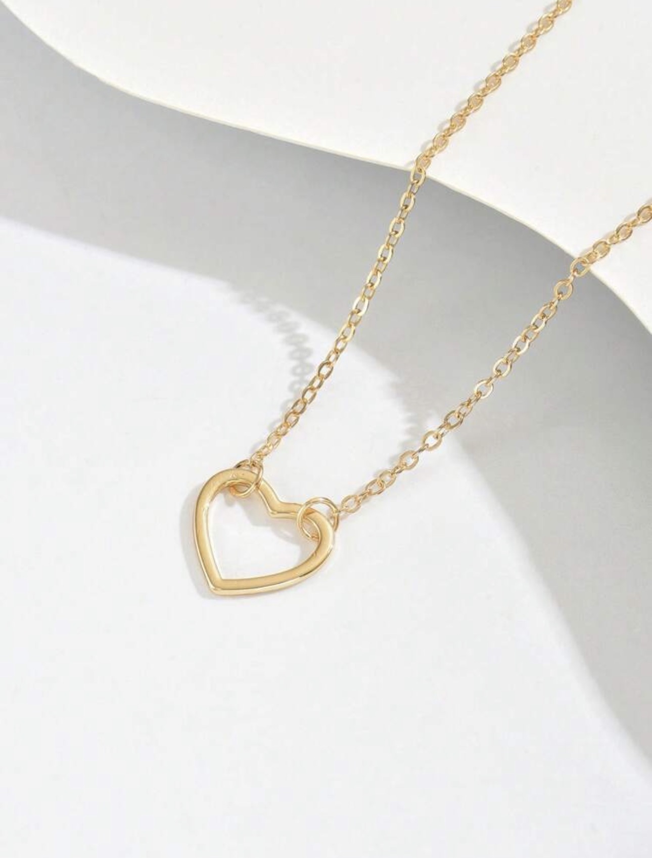 Heart Link Necklace