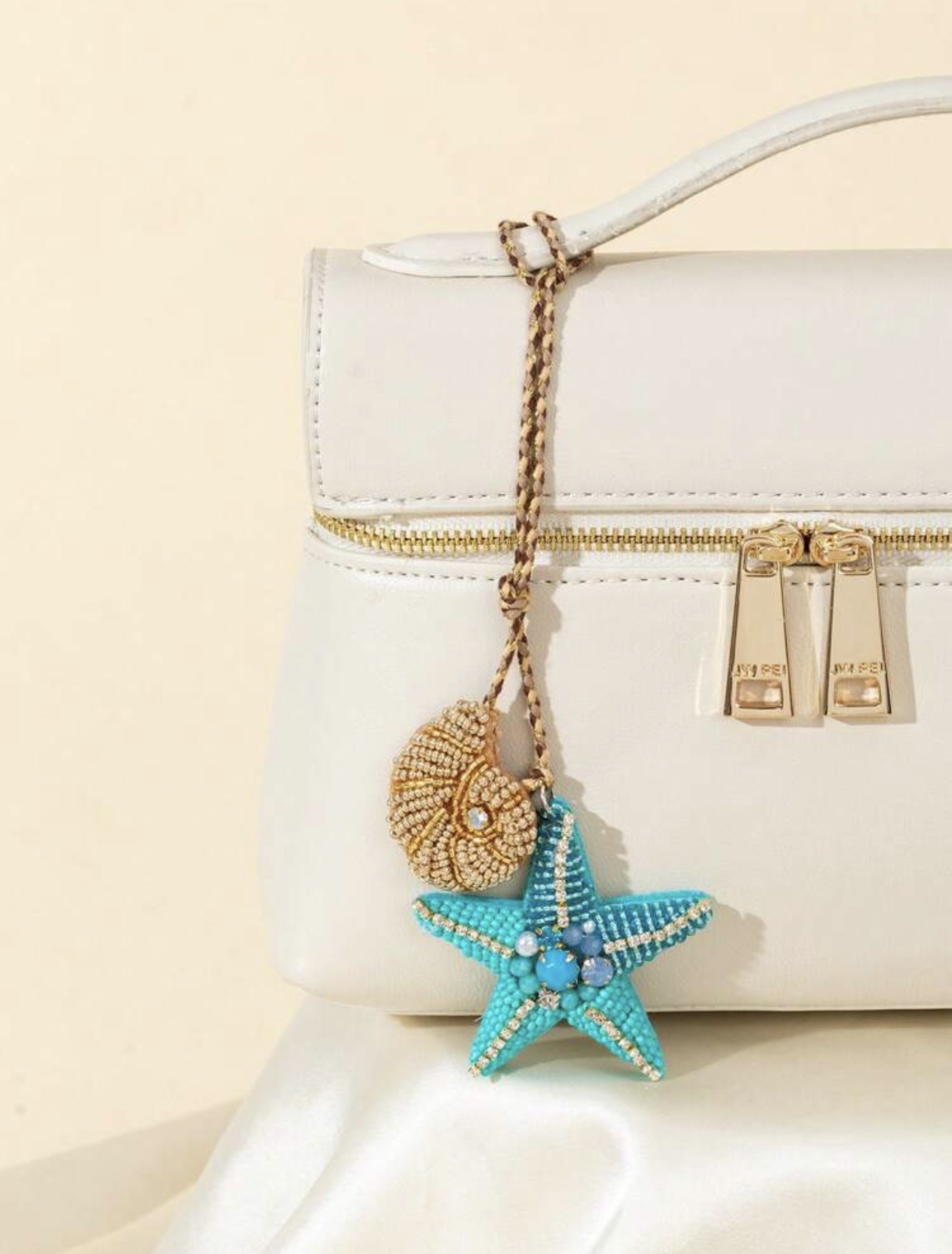 Beaded Starfish Charm